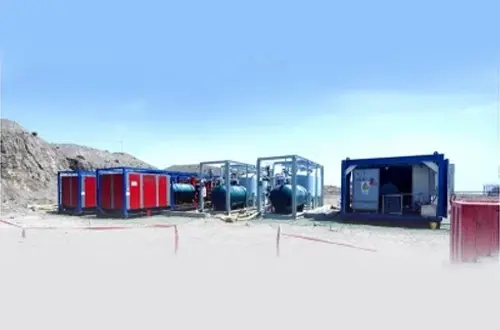 GESOs 8 Sätze von 350 kW Luftkompressoren + 1500 m3/h Stickstoffgeneratorsysteme helfen Chinas Xinjiang -Petrochemikalindustrie Chinas